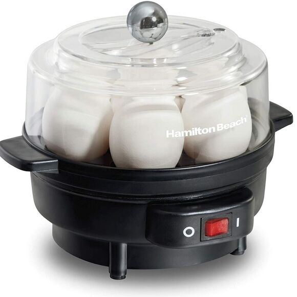 Hamilton Beach Egg Cooker & Dash Mini Waffle Iron Maker Breakfast BUNDLE - Picture 8 of 9